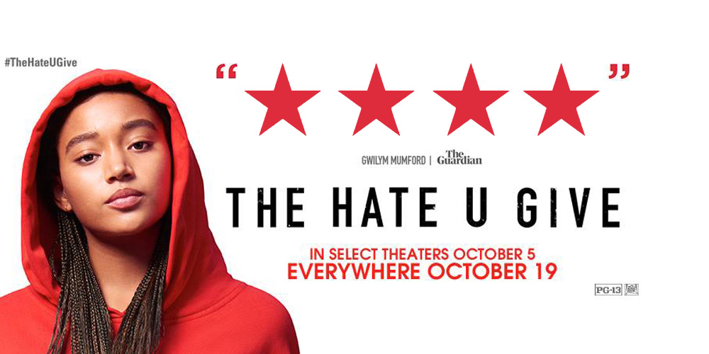 Win passes to an advance screening of THE HATE U GIVE in select cities ...